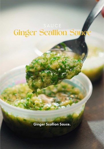 Homemade Ginger Scallion Sauce Recipes