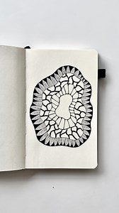 14K views · 87 reactions | Another drawing with random patterns. For some reason I associate this one with animal patterns! Do you see it too? #pattern #random #abstract #abstractart #viral #fyp #foryou #tutorial #drawing #art #artist #doodle | The Calm Creator | Facebook