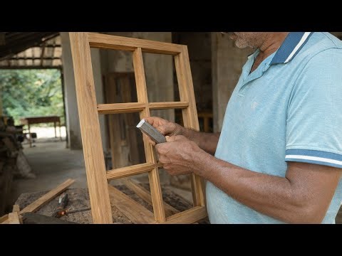 How to Build a Wooden Window Frame | Complete DIY Woodworking Tutorial