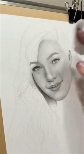 Turning a Blank Page into Art – Live Sketching Session! #sketchful #portraitart #drawing #sketch