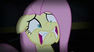 MLP:FIM - Fluttershy scream on Make a GIF