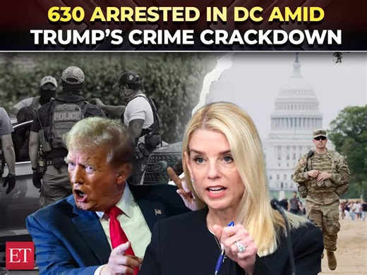 Trump’s DC crime crackdown | 630 arrests, 86 guns seized, MS-13 gangsters nabbed in federal sweep