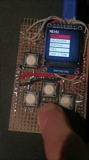 ARDUINO MENU DESIGN WITH OLED DISPLAY (USER INTERFACE)