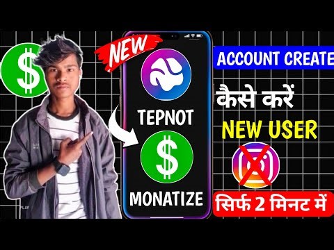 Tepnot Account Create Kaise Kare || Tepnot Se Pese kaise monatize Karke || Technical Rampal