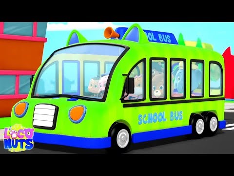 Wheels On The Bus, Fun Adventure Ride and Kids Nursery Rhymes