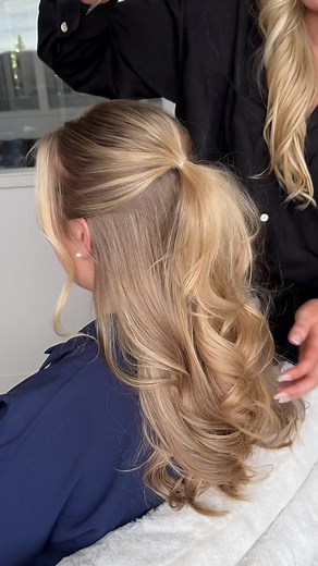 Professional Half Up Hairstyle Tutorial with Effortless Curls