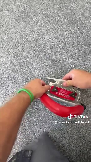 Adjusting the ROBERTS Carpet Trimmer Handle Tutorial