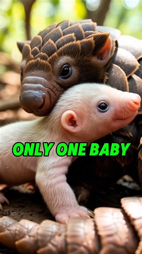 Pangolin Babies Are Born Soft | Rare Animal Facts