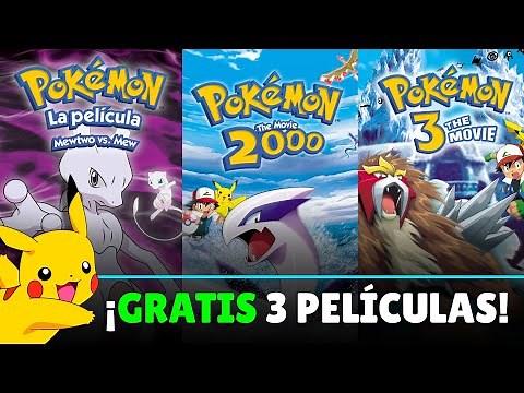 You can now watch the first 3 Pokémon movies for FREE! | For a limited time only