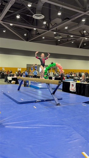 Brynlee USAG Level 3 Washington State 2026 Beam 7.75 w/fall