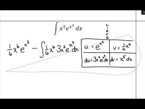Integration by Parts Examples 5