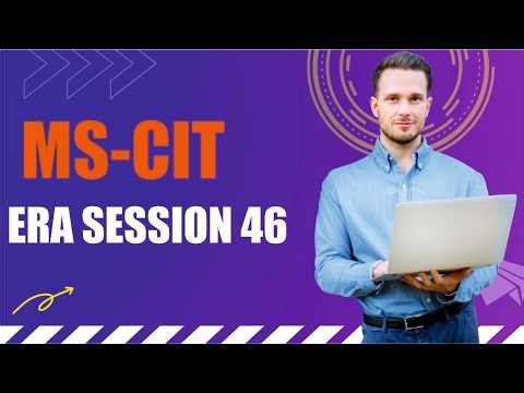 MS-CIT 2026 ERA Session 46 | Full Solution with Answers