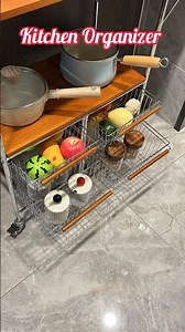 Kitchen Organizers Portable and Wall Shelves