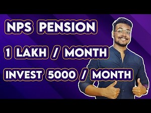NPS Calculator With Real Example | Get 1 Lakh Pension at Retirement