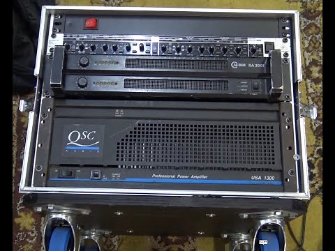 How to put together a professional Flight case audio rack