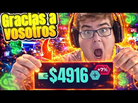 ¡GRACIAS A VOSOTROS CONSIGO 4000$! 😱🔥