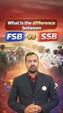 SSB Interview | Difference Between FSB & SSB? | AFSB vs SSB Explained | SSB #afsb #ssb
