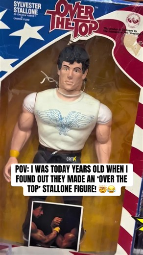 I was TODAY YEARS OLD when I found out they actually made an Over The Top Sylvester Stallone figure! 😂💪🏽 Like… LINCOLN HAWK?! The truck-driving, arm-wrestling, backwards-hat-turning LEGEND got his own figure?! 😂 Now I’m sitting here wondering how this escaped me AND why I suddenly feel like I need one. Over The Top fans… y’all knew about this?! 👀🔥 #OverTheTop #SylvesterStallone #LincolnHawk #80sMovies #ActionFigures