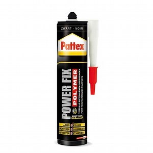 Pattex Power Fix montage- en afdichtingskit zwart 420 g | GAMMA.be