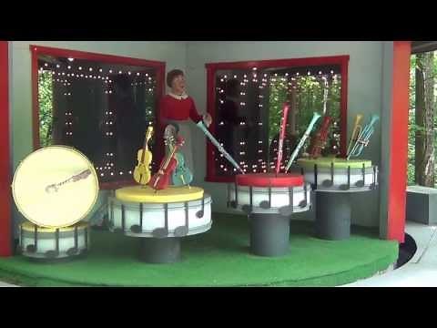 Mister Rogers Neighborhood of Make-Believe Trolley Ride at Idlewild Park 2013 HD