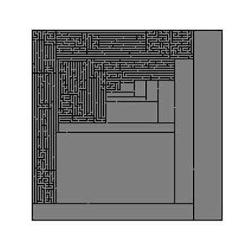 Recursive Division maze animation