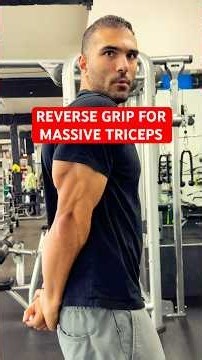 Reverse Grip Tricep Extension (Insane🔥)
