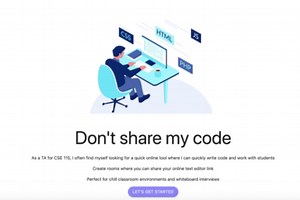 Don't Share My Code