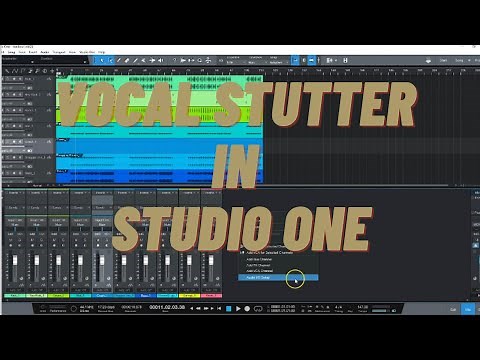 Vocal Stutter Effect in Studio One