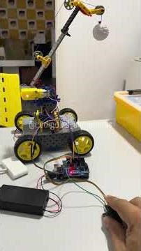 Projeto - Guindaste Demolidor com Arduino + Joystick