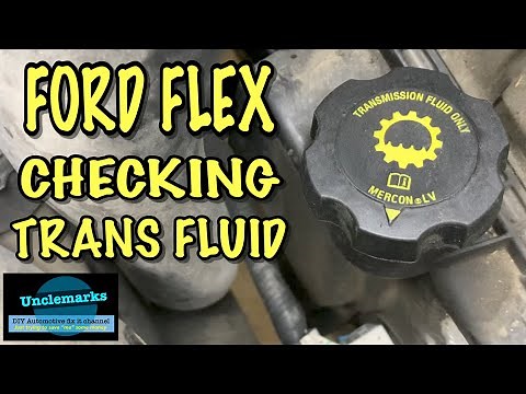 How to check trans fluid level on Ford Flex (Ep 279) 6T50 6F55 6F35 6T40