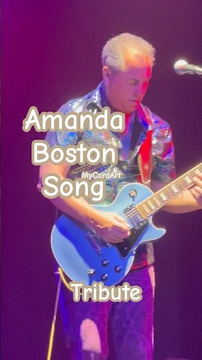 Amanda Boston Song Tribute 2025 Live #boston #amanda #rocksong