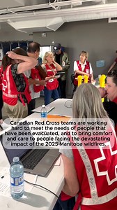 The Canadian Red Cross, along with various partners, is playing a pivotal role in providing critical assistance through shelter, lodging, food, emergency supplies, transportation, and other services for thousands of individuals and families impacted by the wildfires in Manitoba. You can help by donating at https://brnw.ch/21wTiu9 | Canadian Red Cross