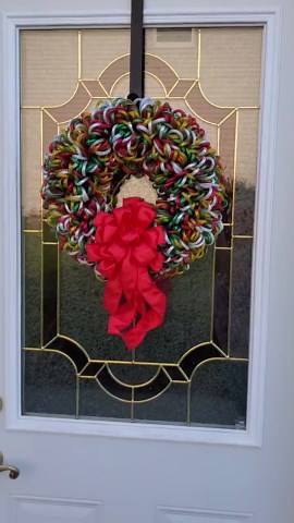 Loopy Christmas Wreath, 12-16" - Etsy Canada