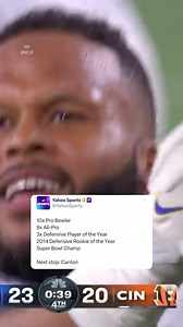2.8K views · 78 reactions | A Hall of Fame career from Aaron Donald  | Yahoo Sports | Facebook