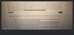 The onset of growing seasons in Alaska has been shifting earlie... | Filo