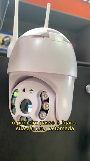 Configuração de câmera wi fi passo a passo