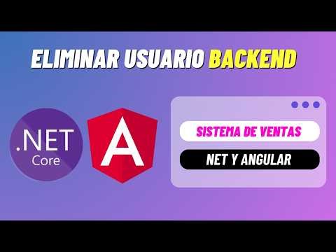 #122 Eliminar Usuario - Backend | Sistema de Ventas