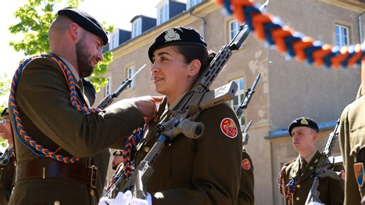 42 neue Soldaten bei feierlicher Zeremonie vereidigt
