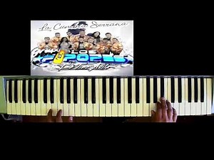 tutorial cumbia serrana / Como tocar el teclado musical / aprende piano fácil / aprende música