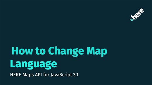 Building for a global audience? 🌍 With the HERE Maps API for JavaScript, you can easily switch your map language to fit your users, whether that’s Chinese, German, or dozens of others. In this short tutorial, we show how to: 🗺️ Change map tiles (labels, road text, place names) with the LG parameter ⚙️ Localize UI components like traffic alerts and view options with locale Watch the video and start localizing your maps! #JavaScript #Mapping #Developers | HERE Technologies