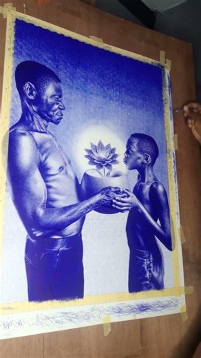 UNBELIEVABLE Realistic Ballpoint Pen Drawing