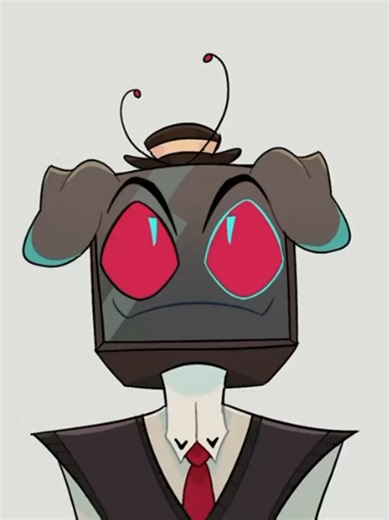 Adorable Puppy Vox Fan Art Creation