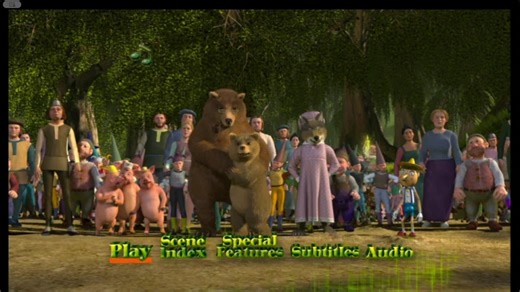Opening to Shrek (2001 US DVD) (Disc 2)