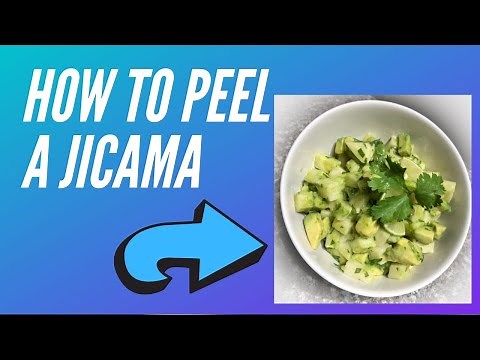 How To Peel Jicama