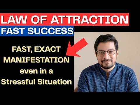 MANIFESTATION #249: 🔥 FAST Law of Attraction Success Even in a Stressful Situation | INSPIRING