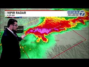 KVII ABC 7 Severe Weather Coverage April 29, 2025