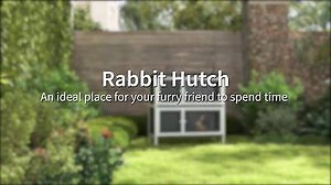 PawHut Rabbit Hutch, Double Decker Cage w/ Roof, Divider, Ramp, Grey  | eBay UK