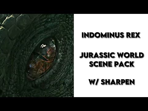 Indominus Rex Scene Pack | Jurassic World (4K ULTRA HD)