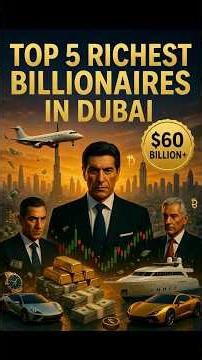 Dubai’s richest billionaires are worth more than some countries! 🤯💰