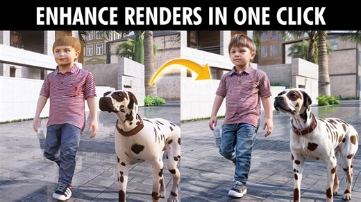 Make Renders Realistic in One Click: Krea AI Step by Step
